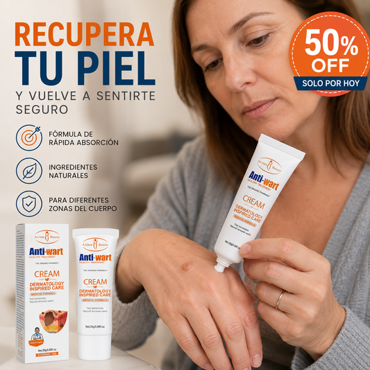 AntiWart™ - Elimina Verrugas y Lunares de forma Natural