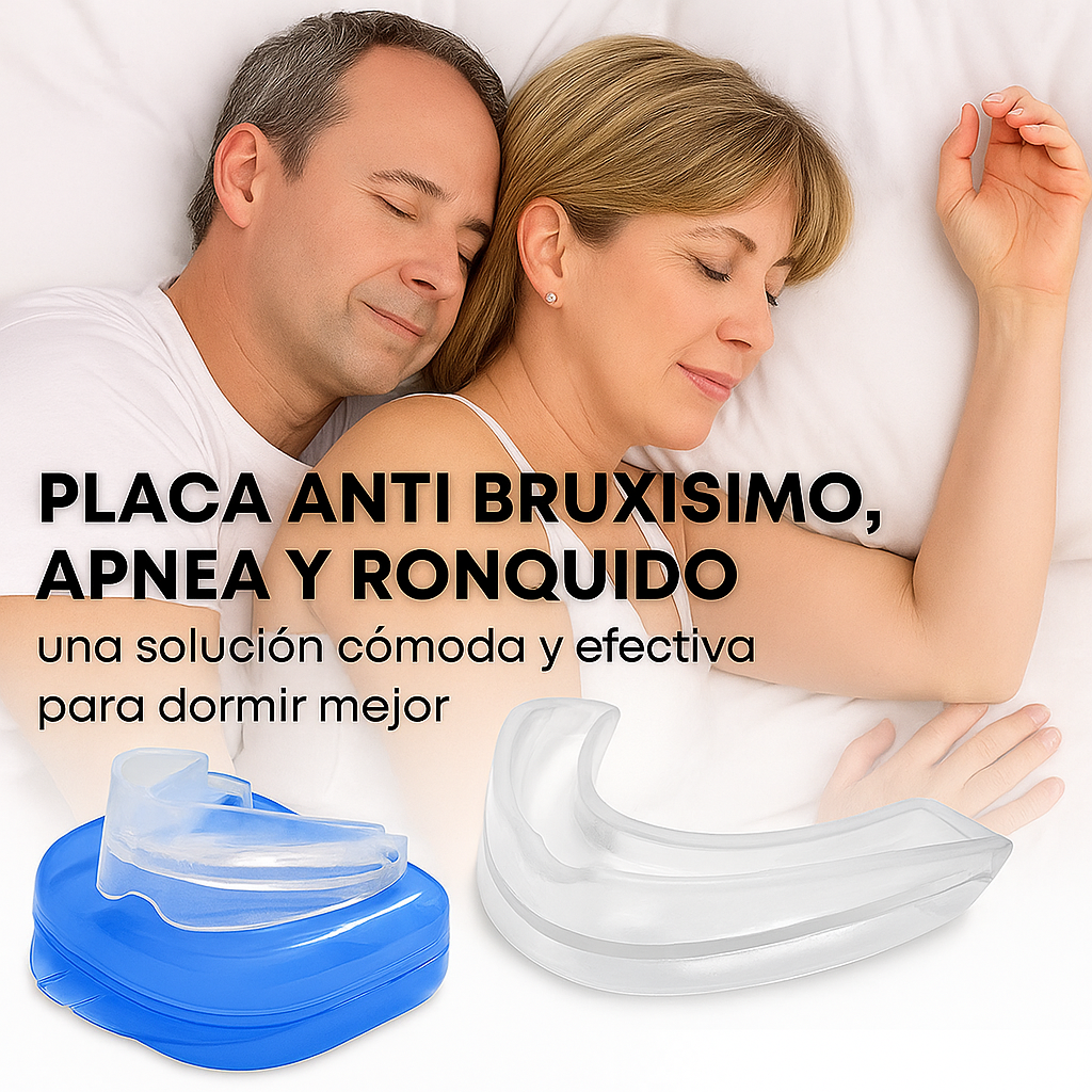 Placa Anti Bruxismo, Apnea y Ronquido