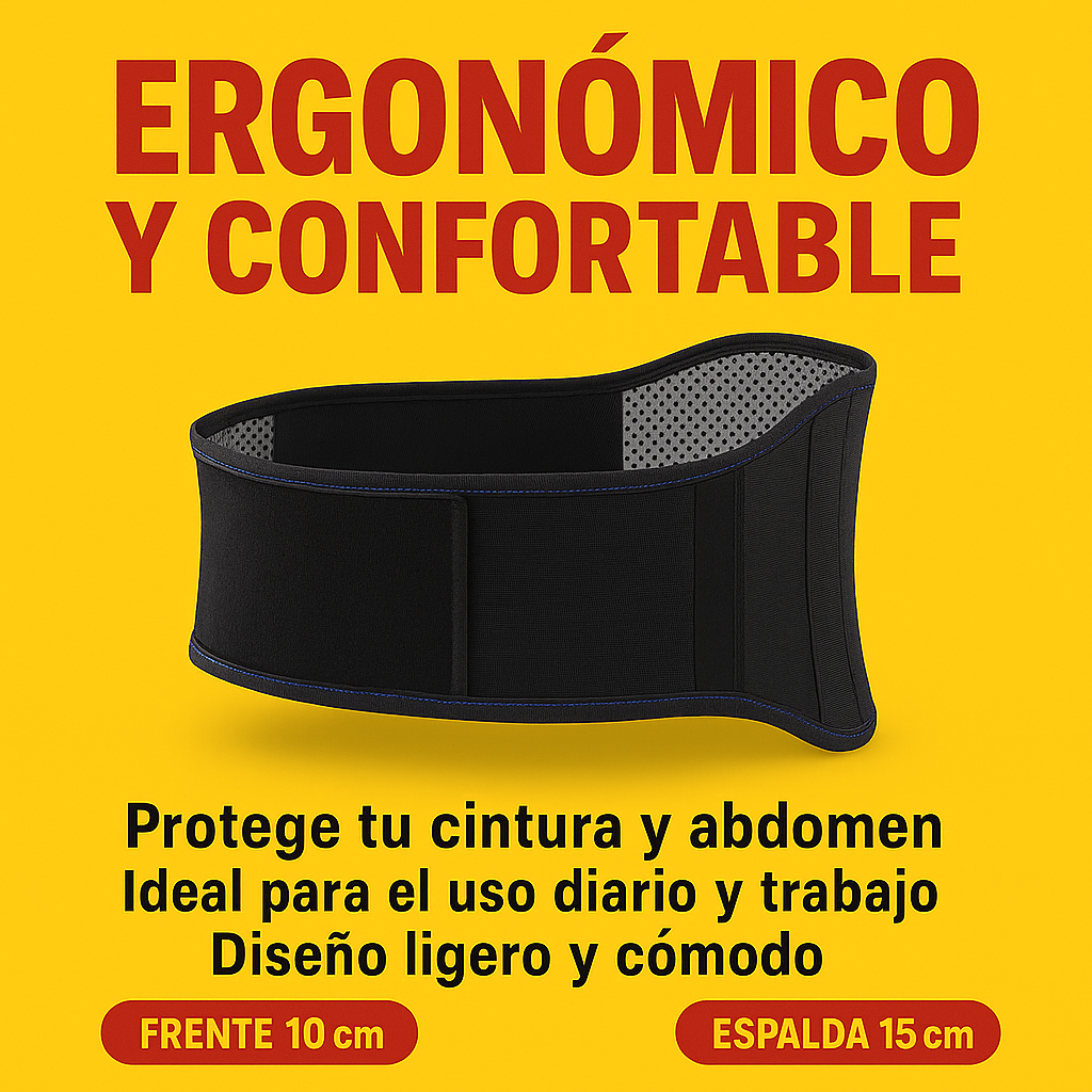 Faja Térmica Ortopédica Lumbar - Alivio Inmediato para tu Espalda