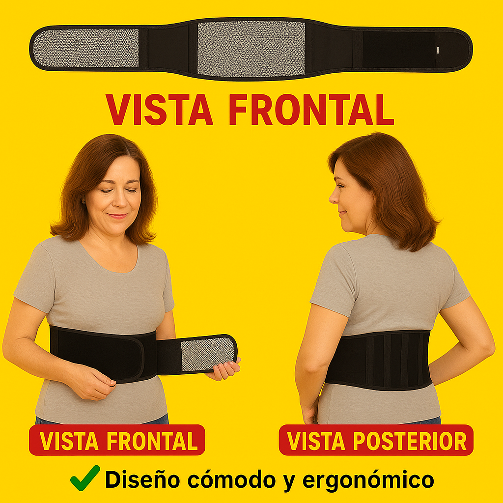 Faja Térmica Ortopédica Lumbar - Alivio Inmediato para tu Espalda