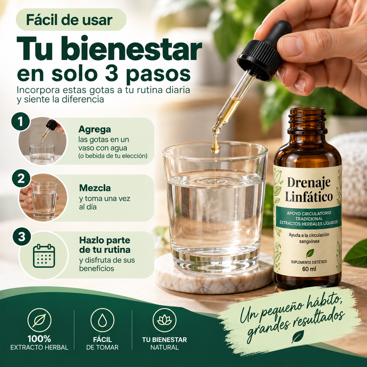Nature Balance® | Gotas de Drenaje Linfático 60 ml