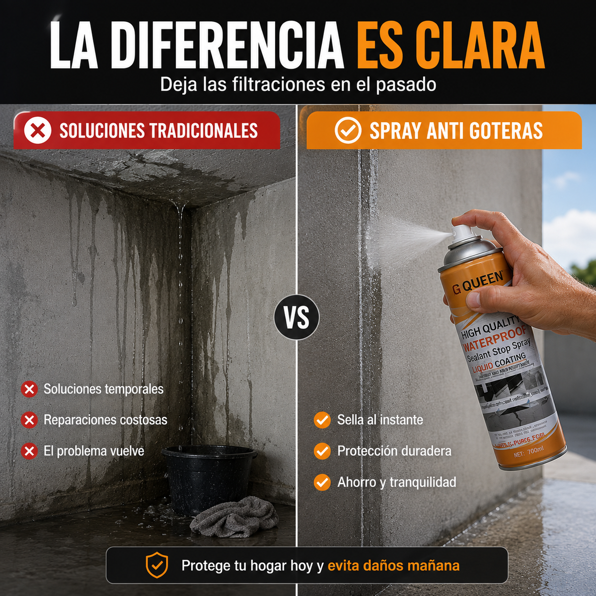 Sellador Spray Anti-Filtraciones