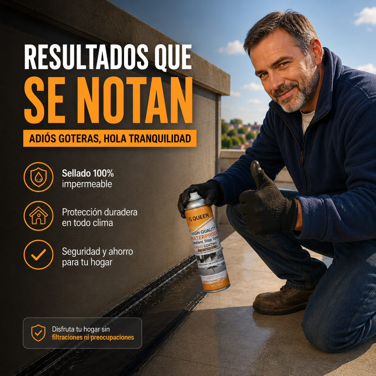 Sellador Spray Anti-Filtraciones