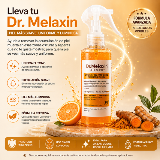 DR MELAXIN™ - Piel más luminosa y uniforme desde la primera aplicación