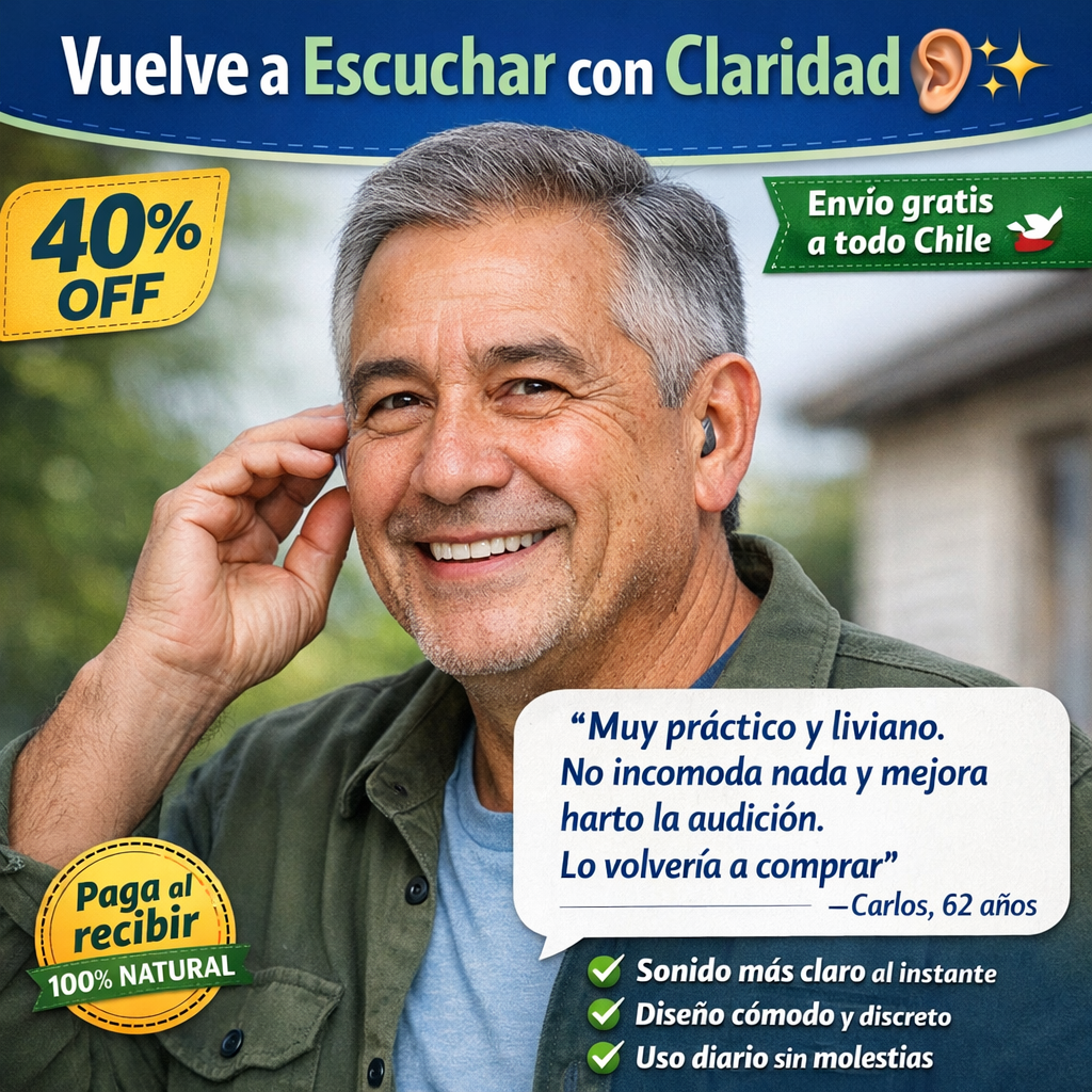 HearBoost™ – Amplificador Auditivo Inteligente