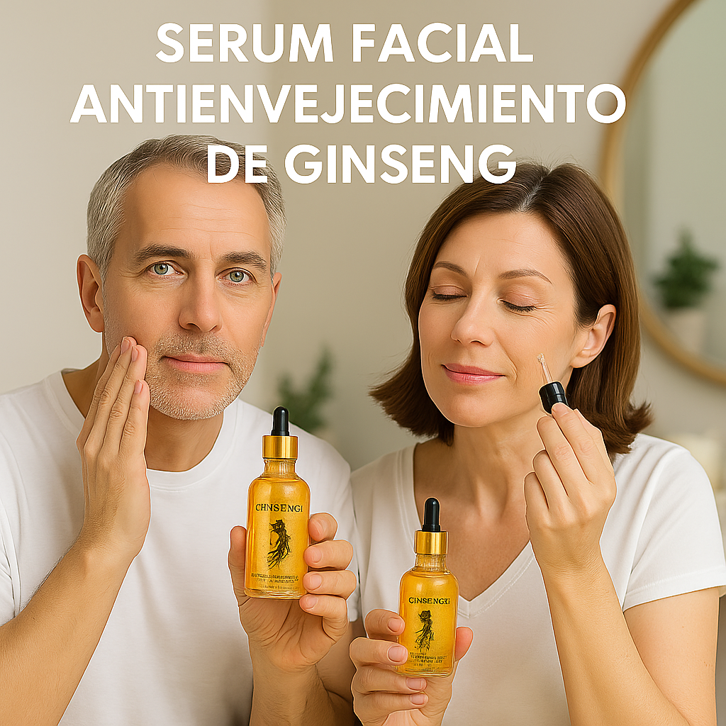 Serum Facial Antienvejecimiento De Ginseng✨