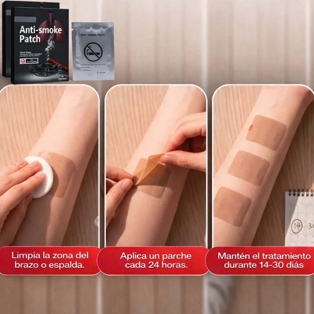Parches Anti Tabaco - Pack 30 Unidades