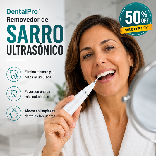 Removedor de sarro Eléctrico Dental Pro Max® - Sonrisa Radiante en Casa en Minutos