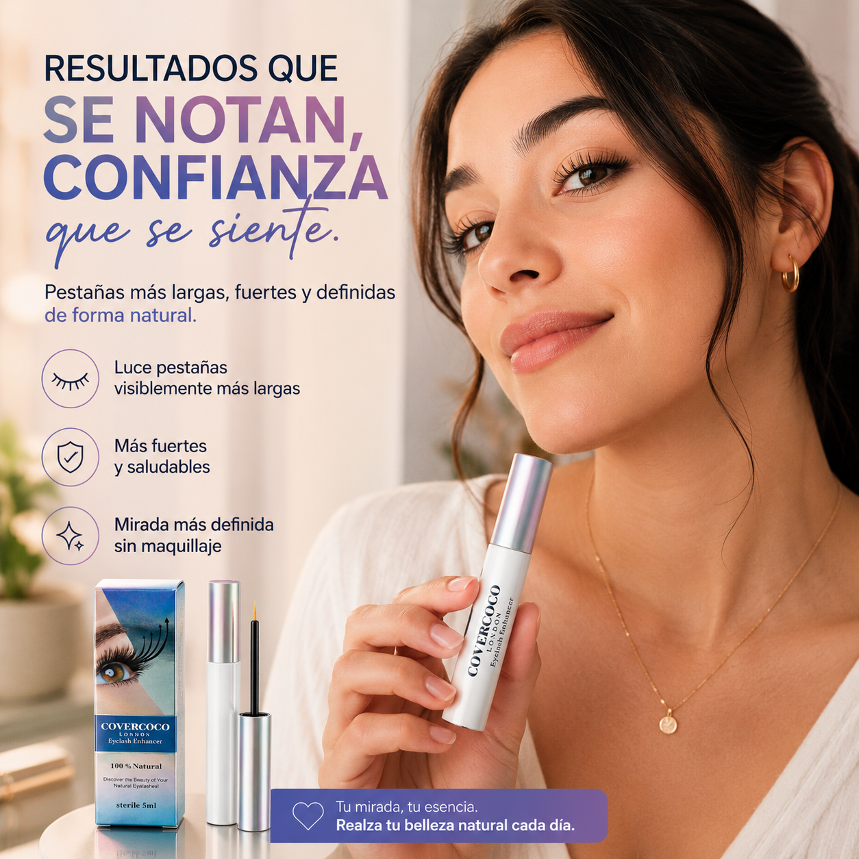 Sérum de Pestañas Premium® — Pestañas Más Largas y Naturales Cada Día