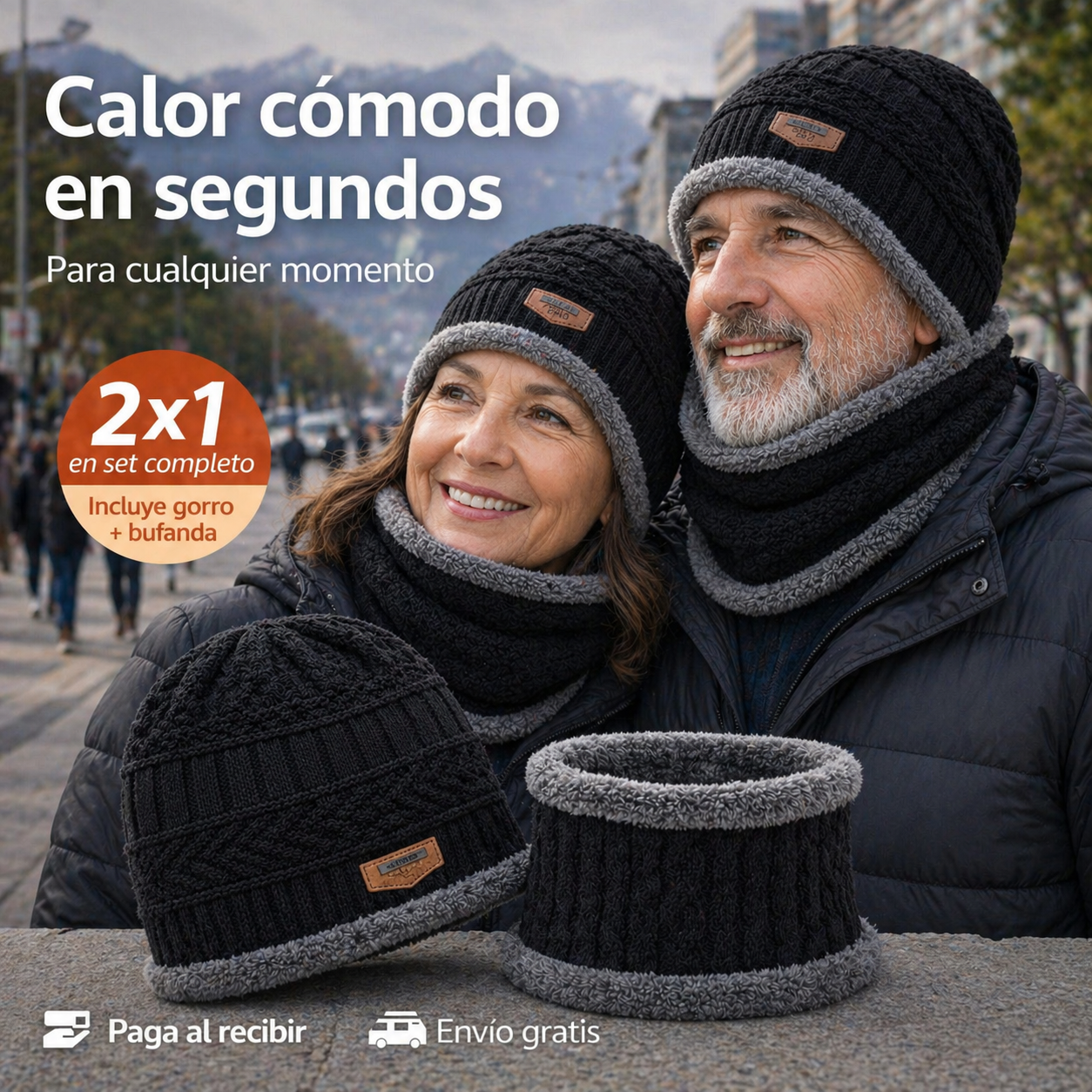 2x1 NoMásFrío™ Set – Protección completa al instante