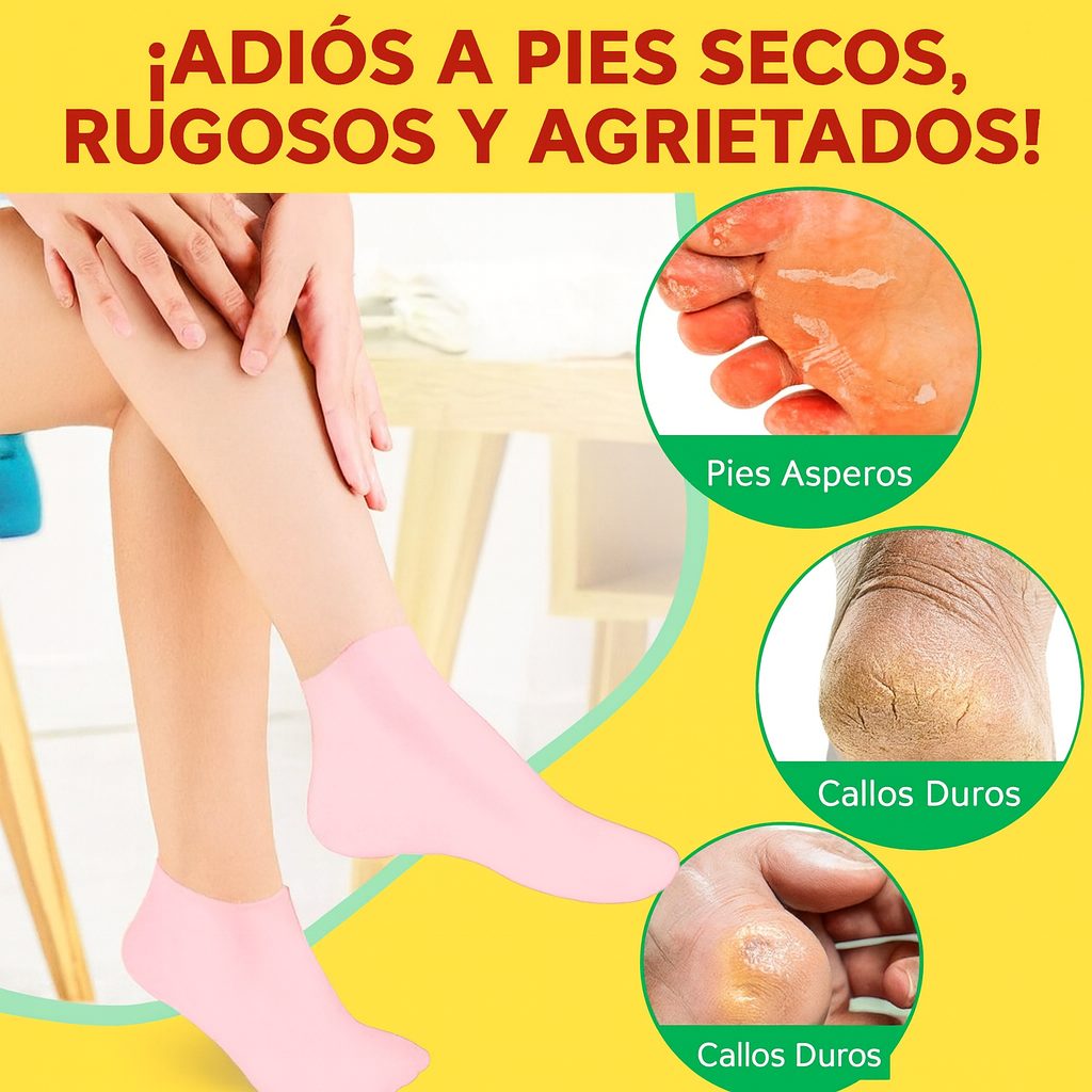 Calcetines de Silicona Hidratantes (Para hombre y mujer)