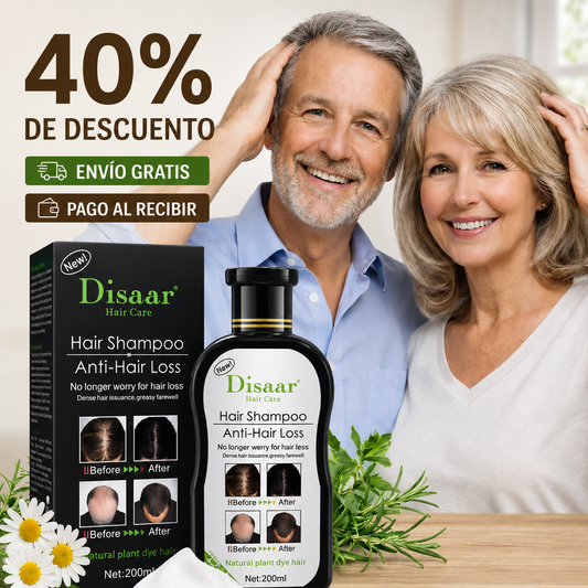 Shampoo Anticaída Disaar® Reduce la caída y fortalece tu cabello✨