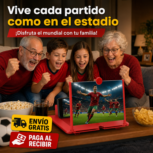 Ampliador HD Móvil – Vive el Partido – Cada Gol a lo Grande!