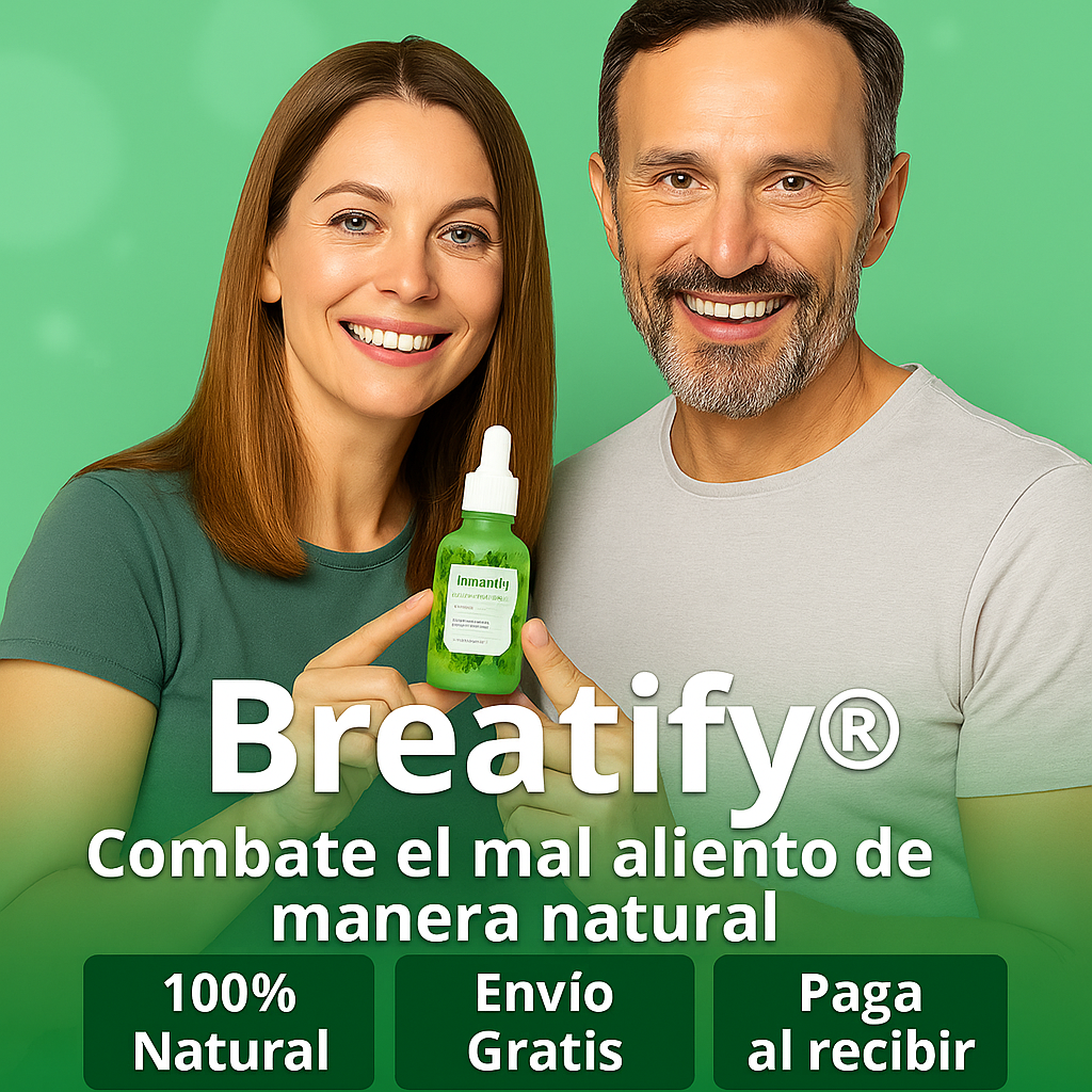 Breatify® - Combate el mal aliento de manera natural🌿