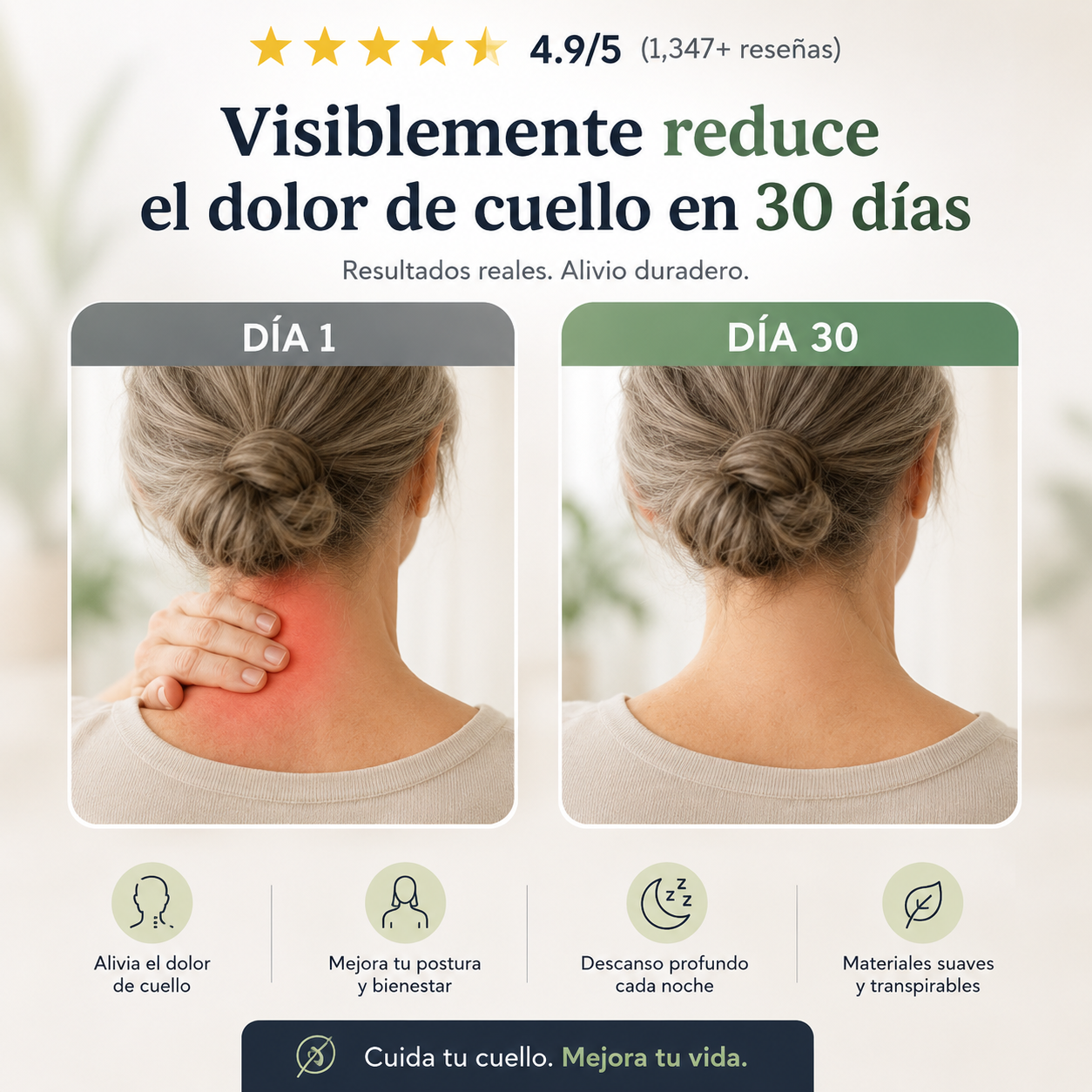 Almohada Cervical Ergonómica - La Original