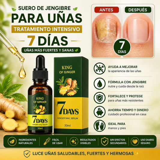 TRATAMIENTO ANTI HONGOS 100% NATURAL 7 DÍAS
