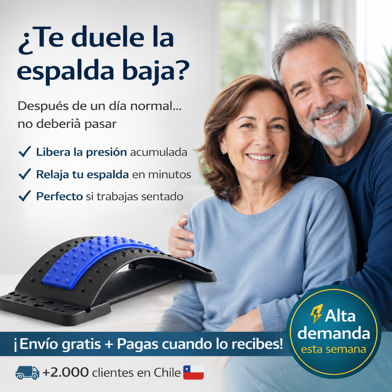 Flexi Back - Estirador Multinivel para Relajar y Descomprimir Tu Espalda