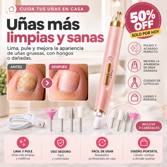 Dremel Pulidor de Uñas Inhalámbrico con Luz LED