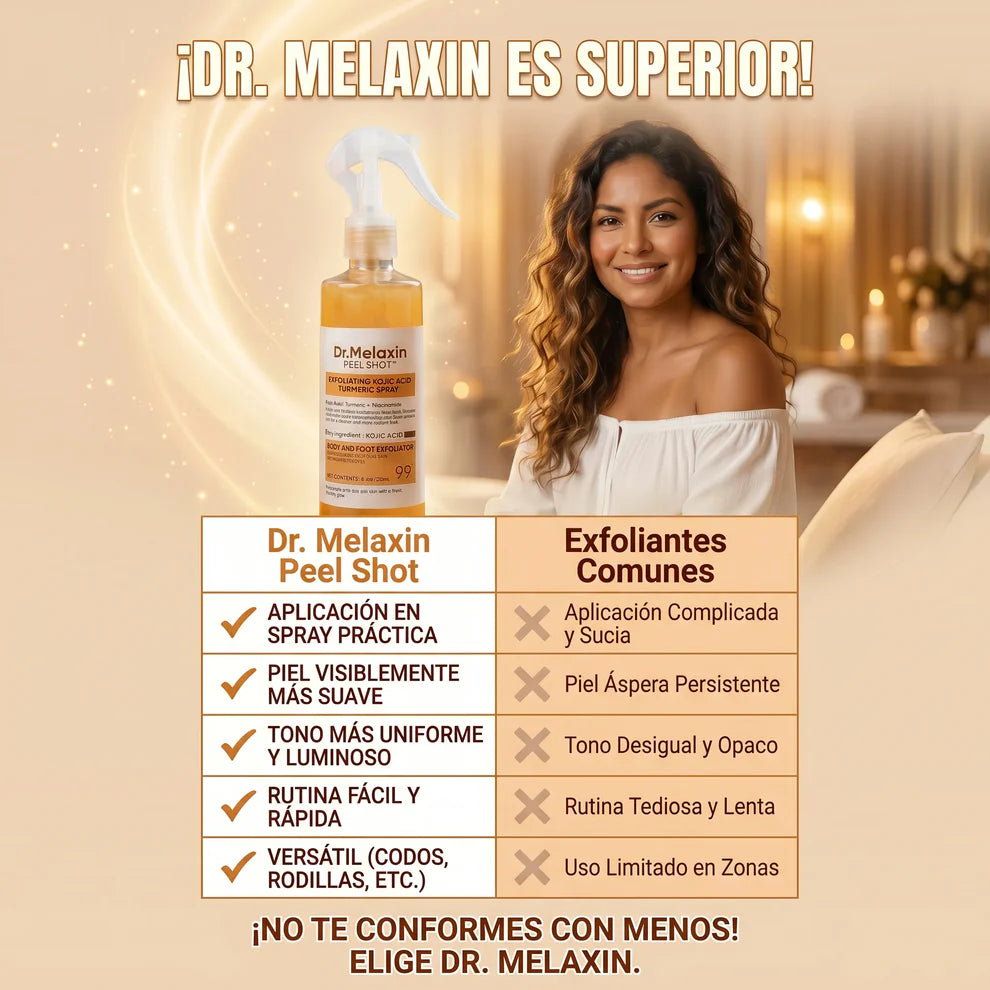 DR MELAXIN™ - Piel más luminosa y uniforme desde la primera aplicación