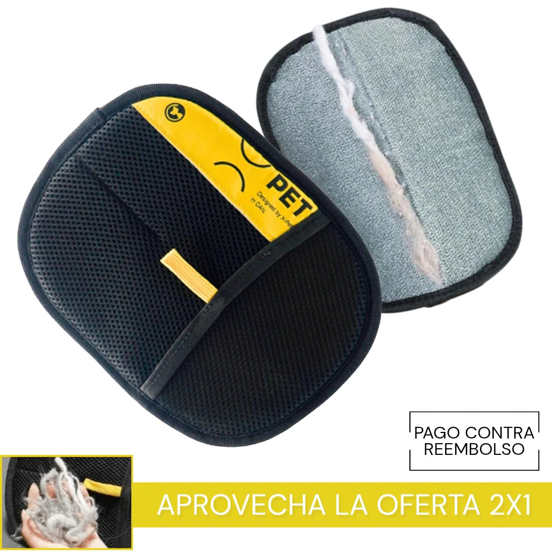 2X1 Guante Quita Pelos Electroestático