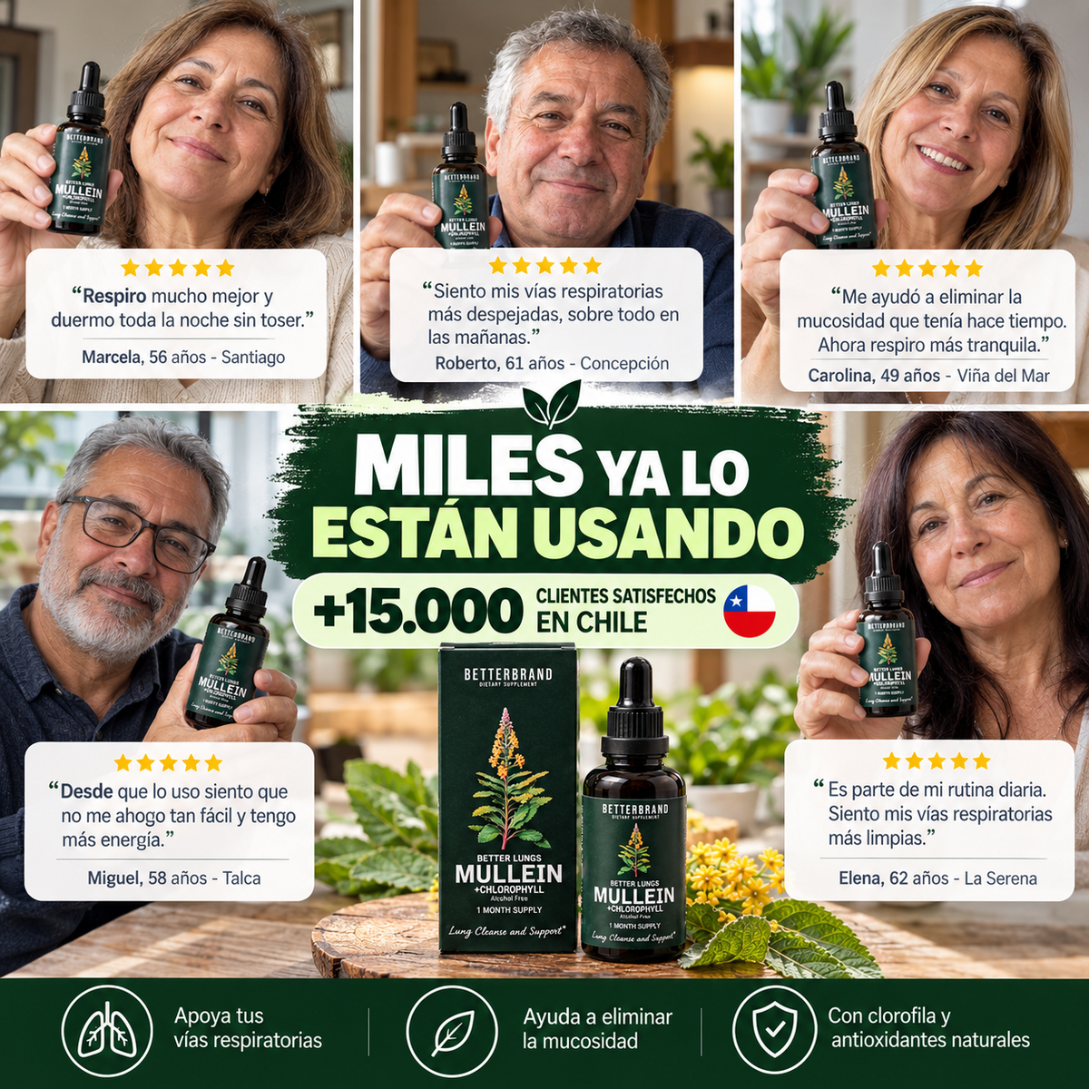 Mullein Air™ |Gotas Naturales para el Bienestar Respiratorio