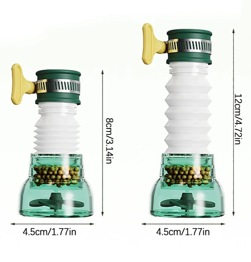 2x1 Aireador Purificador Grifo – Ahorra 30% Agua – Sin Salpicaduras ni Desperdicio– Agua Más Limpia + Ahorro Garantizado 💧