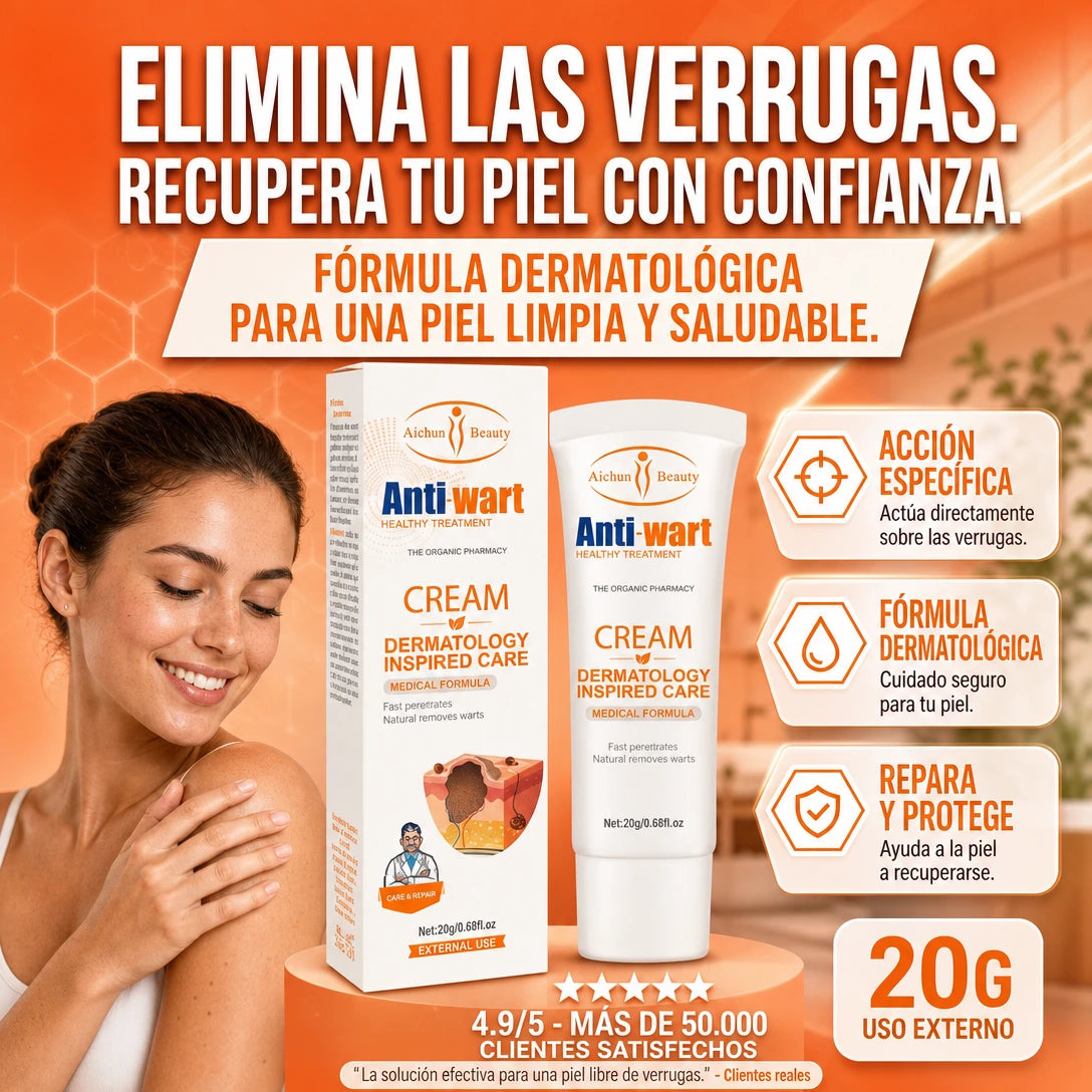 AntiWart™ - Elimina verrugas y lunares de forma natural