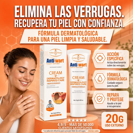 AntiWart™ - Elimina verrugas y lunares de forma natural