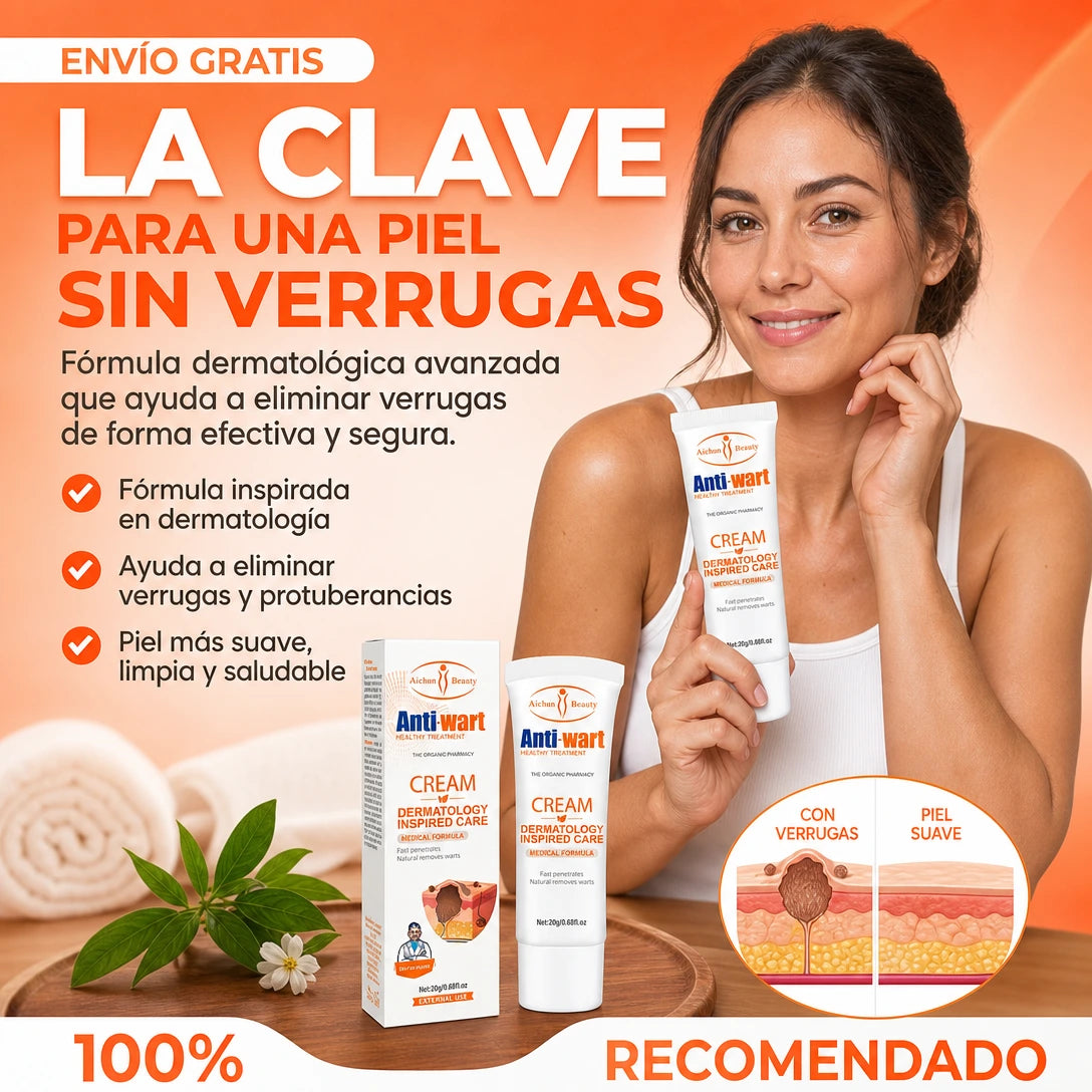 AntiWart™ - Elimina verrugas y lunares de forma natural