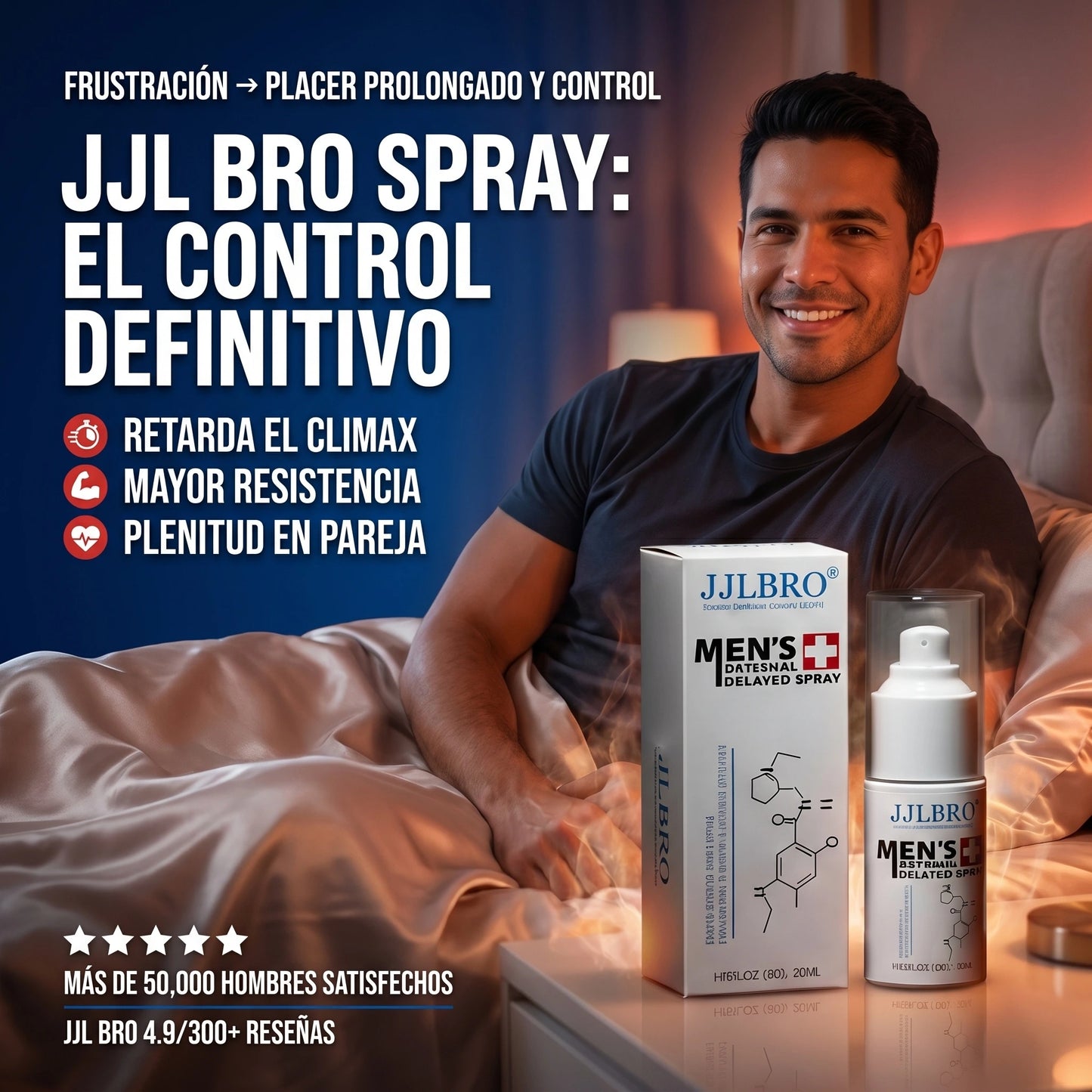 JJLBRO - Potencializador Retardante Masculino